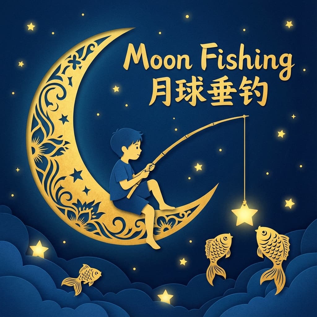 月球垂钓