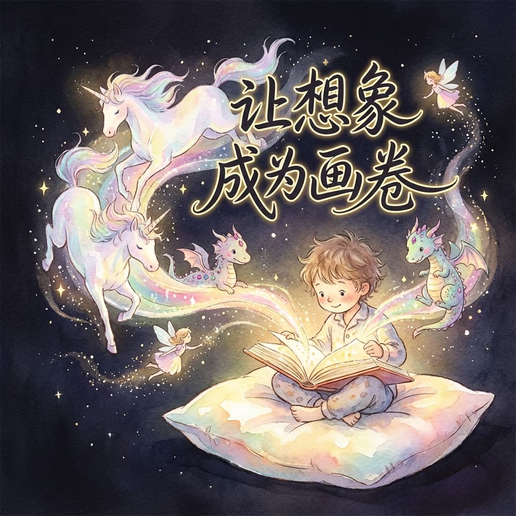 把睡前故事变成视觉魔法